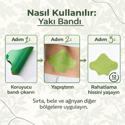 Arovin Doğal Bel Yakı Bandı