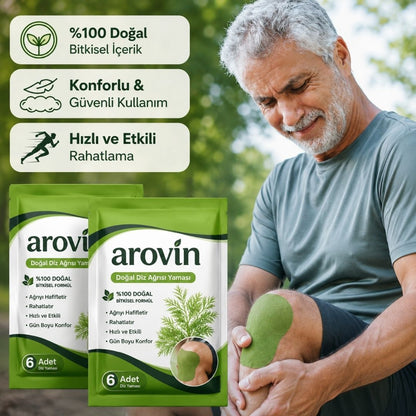 Arovin Doğal Diz Yakı Bandı