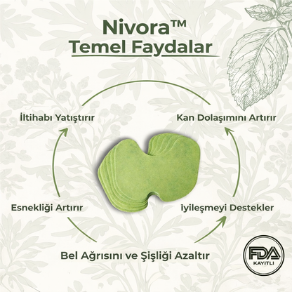 Arovin Doğal Bel Yakı Bandı